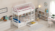 Łóżko piętrowe dla dzieci domek Damiano (2)