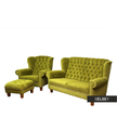 Komplet wypoczynkowy Redon sofa i fotel z podnóżkiem (1)
