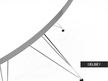 Stół Eames Eiffel średnica 100 cm (4)